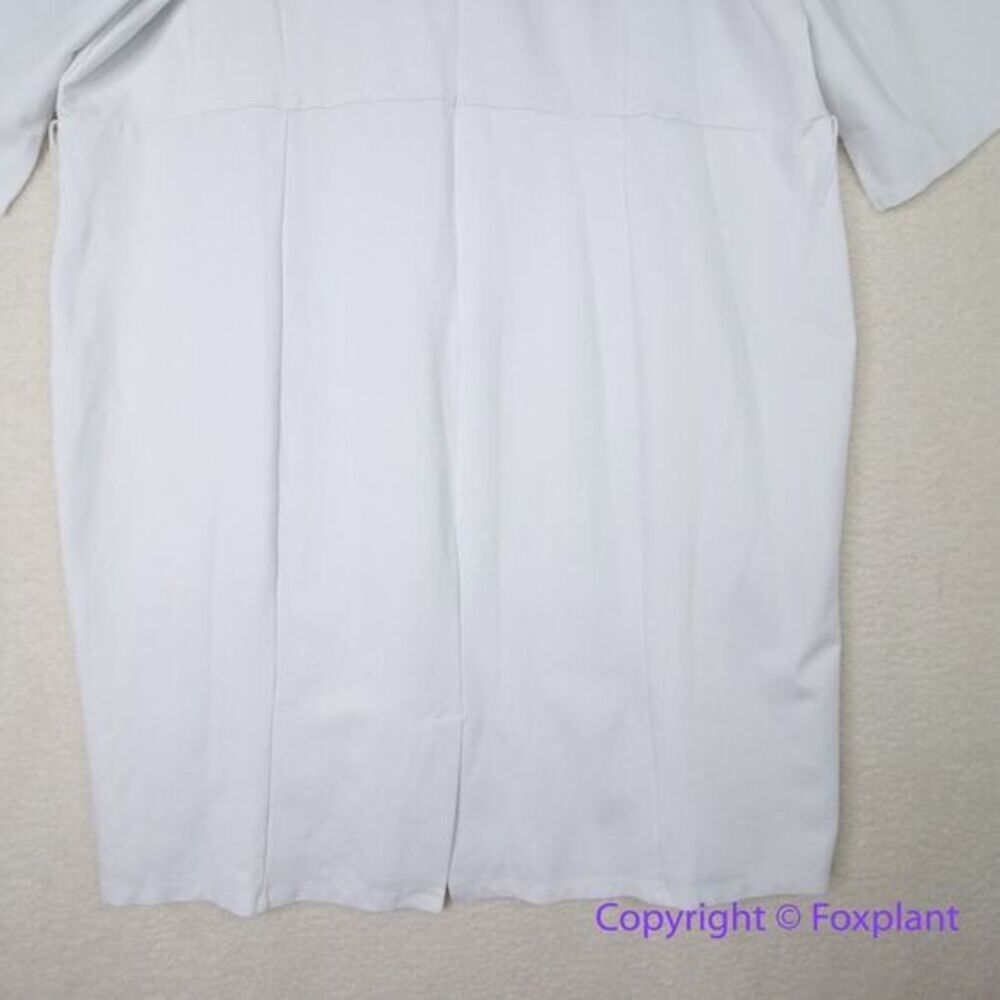 New! Eloquii Classic White V-Neck‎ 3/4 Length Sleeve Sheath Dress, size 28 - Picture 12 of 16